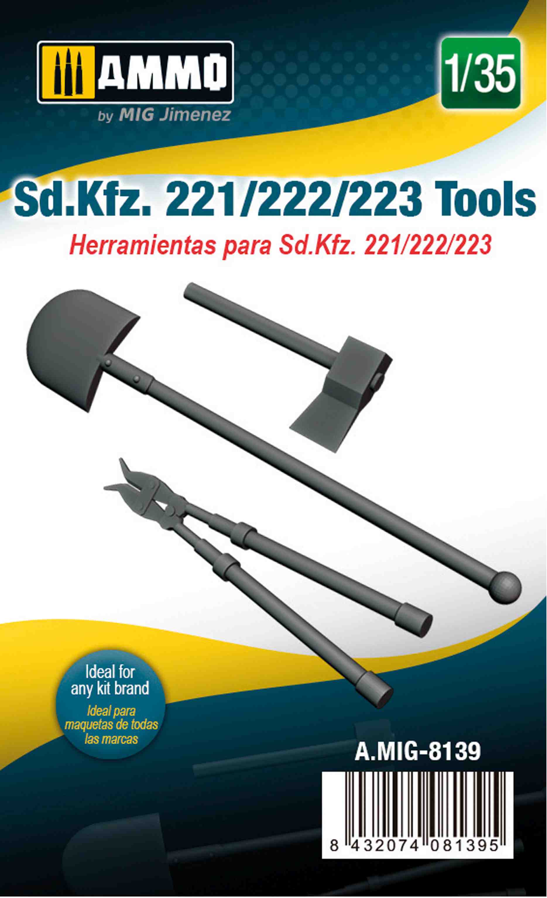 1/35 Sd.Kfz. 221/222/223 Tools