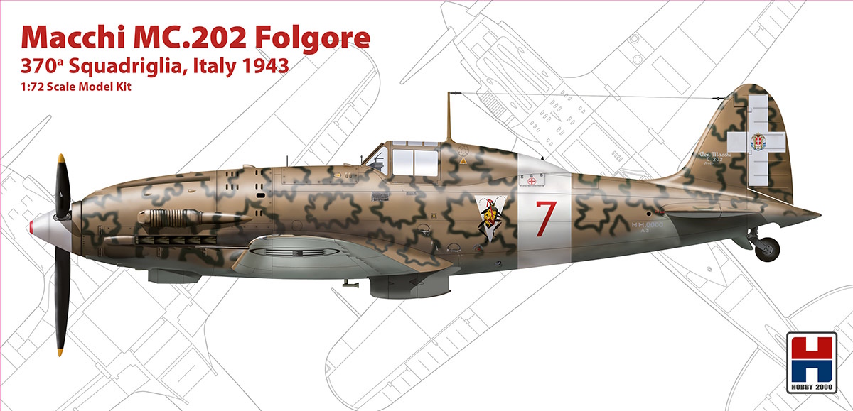 1/72 Macchi MC.202 Italy 1943