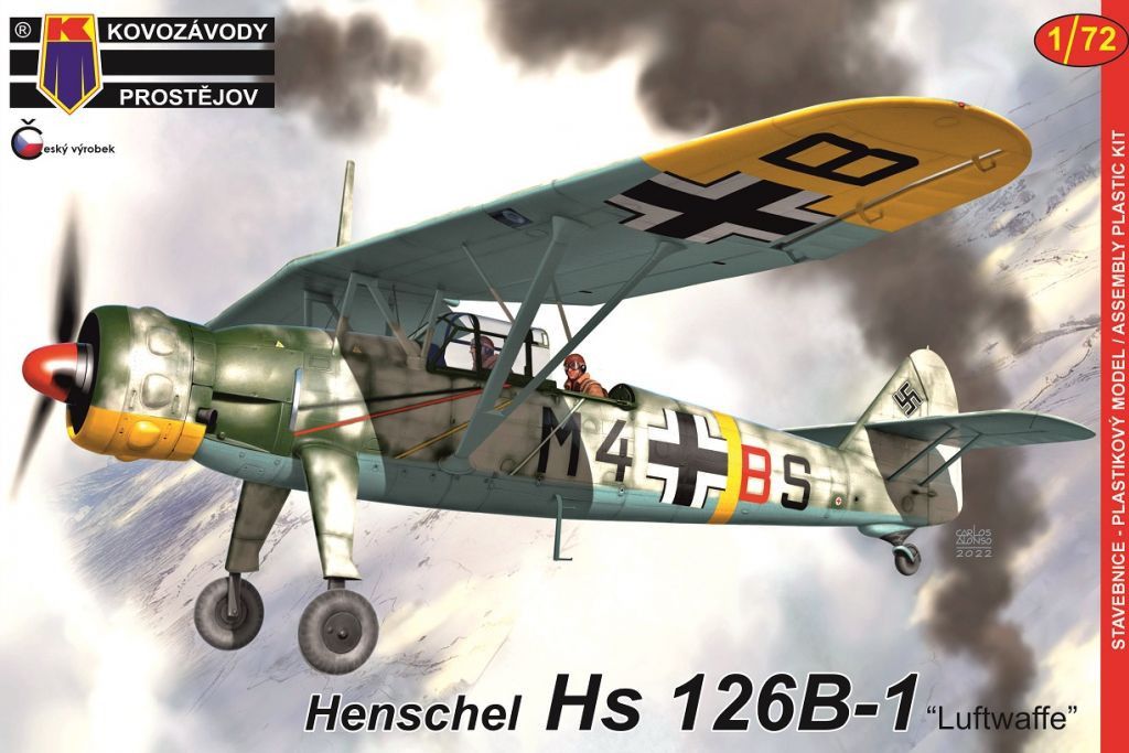 1/72 Henschel Hs 126B-1 „Luftwaffe“