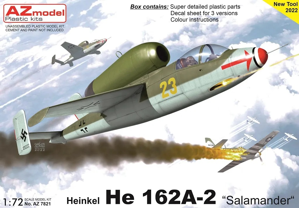 1/72 Heinkel He 162A-2 