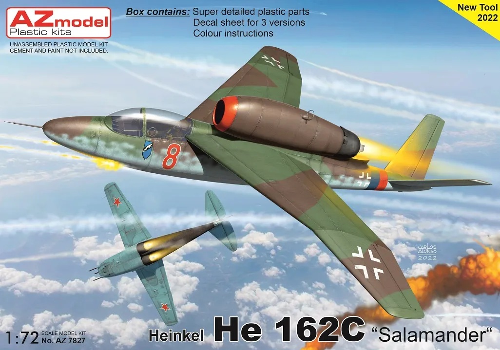 1/72 Heinkel He 162C 