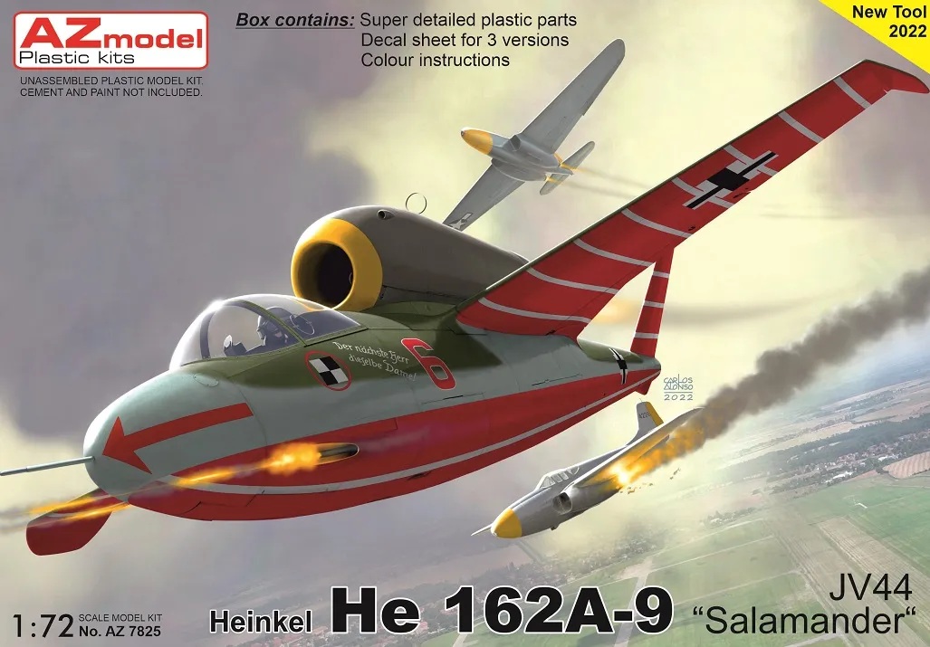 1/72 Heinkel He 162A-9 