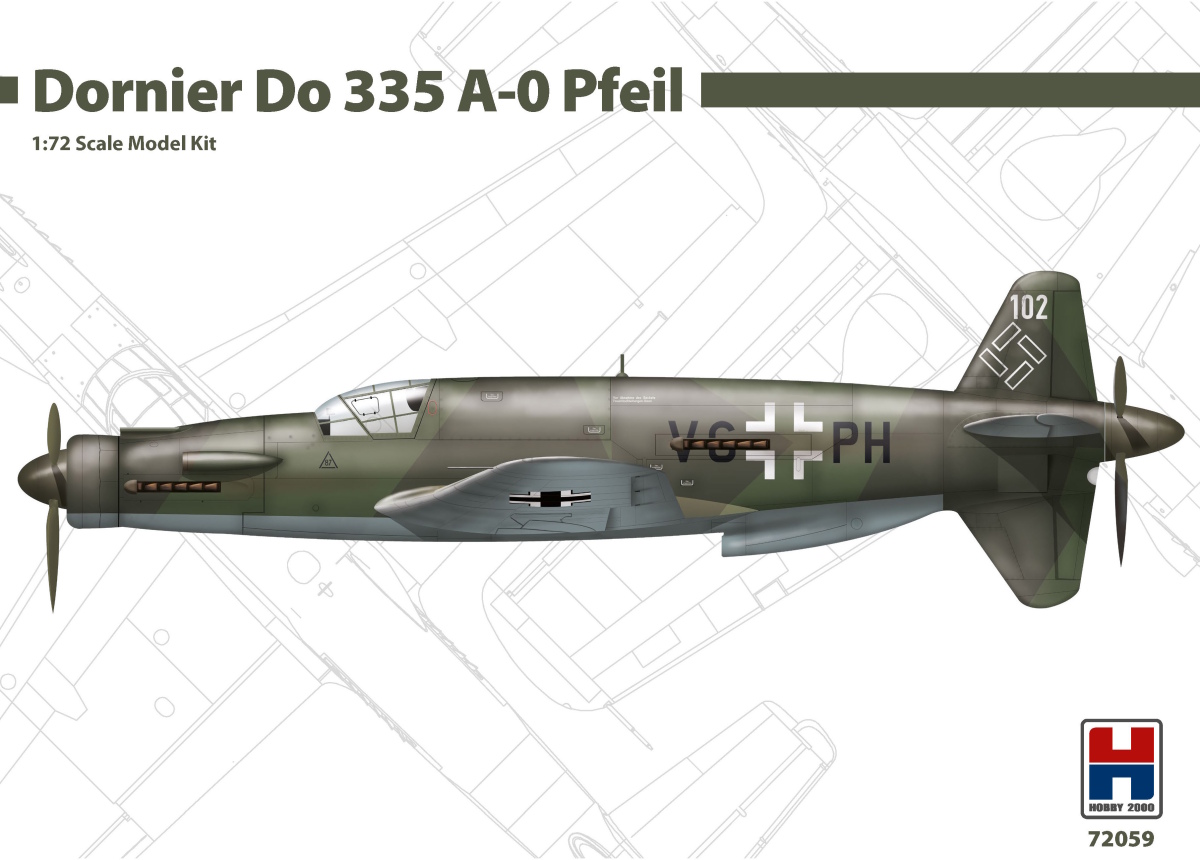 1/72 Dornier Do 335 A-0 Pfeil
