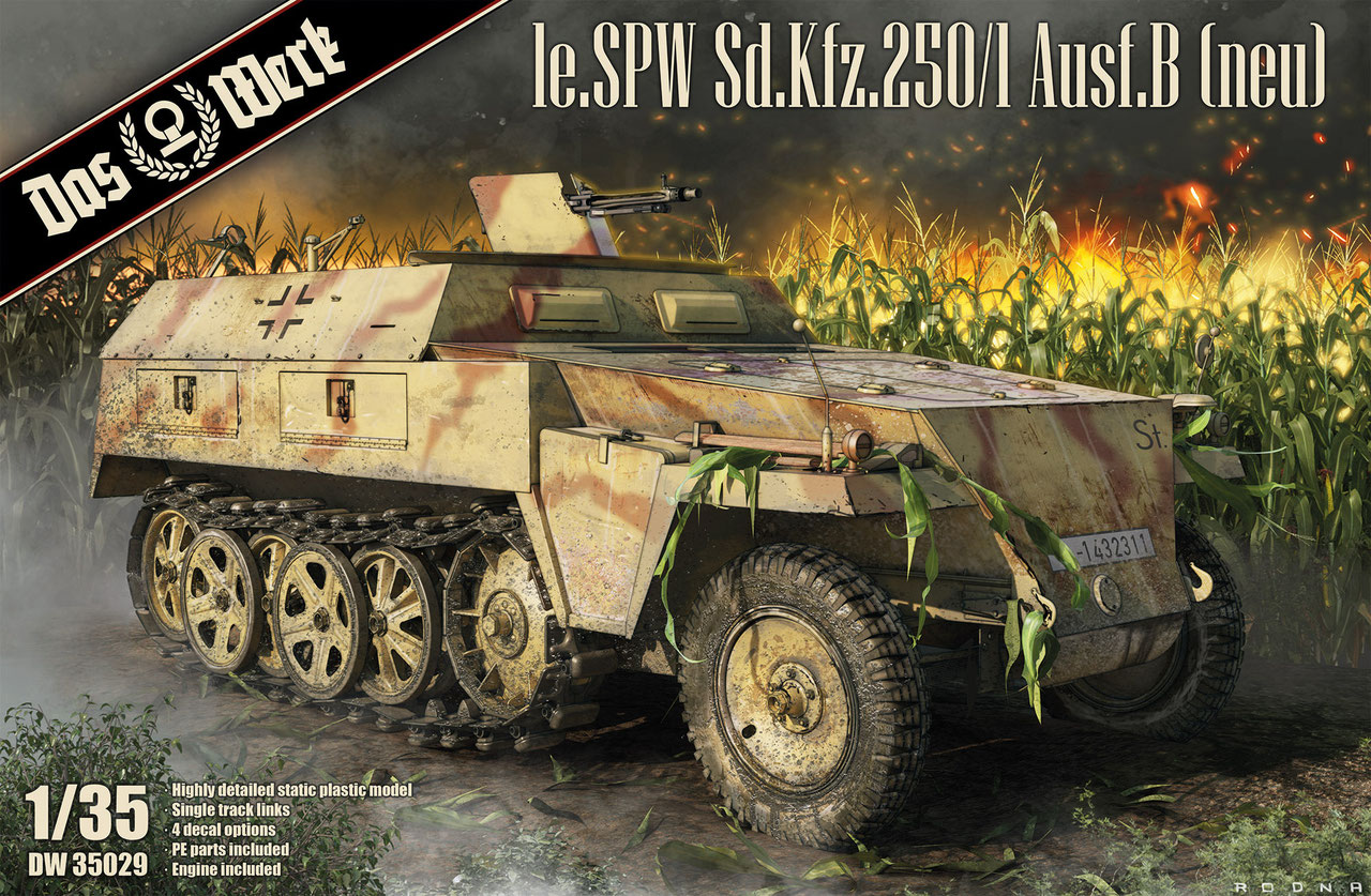 1/35 le.SPW Sd.Kfz.250/1 Ausf.B (neu) - Das Werk