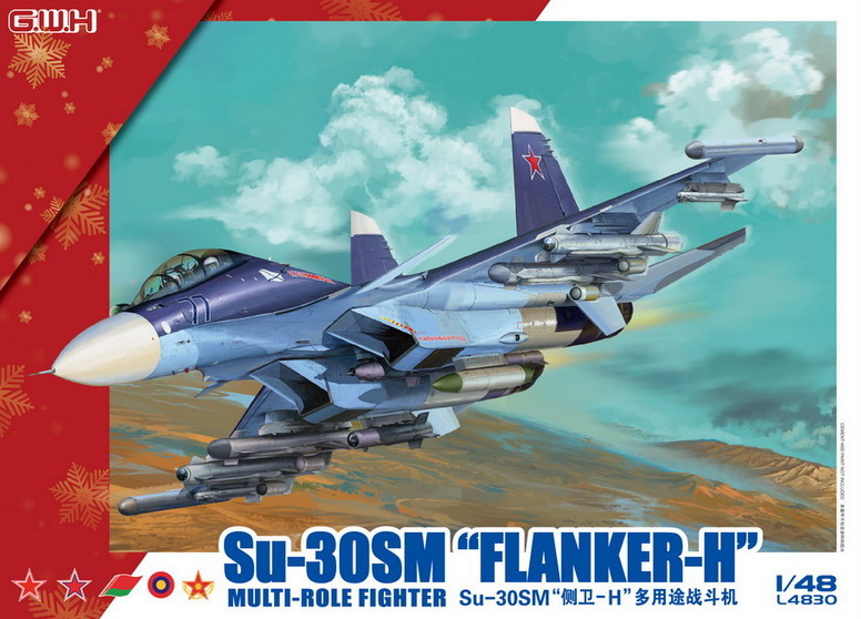 1/48 Su-30SM Flanker H Multirole Fighter