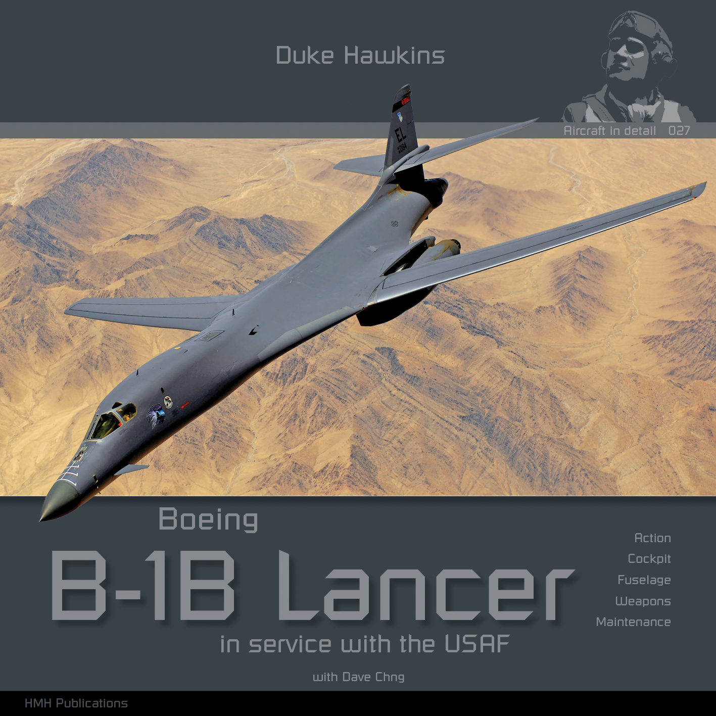 Duke Hawkins: Boeing B-1B Lancer - 180 pages EN