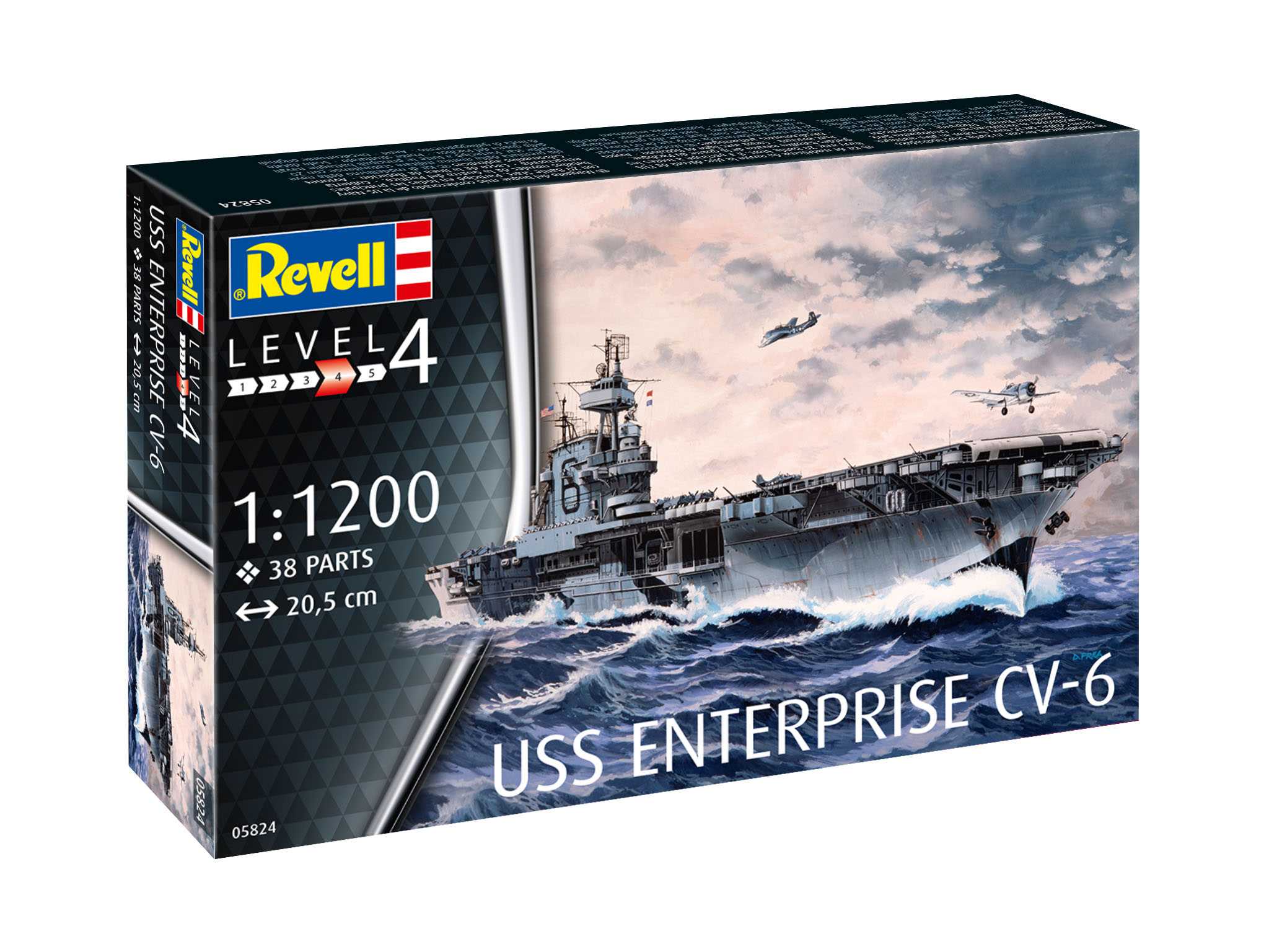 Revell 05824 - USS Enterprise (1:1200)