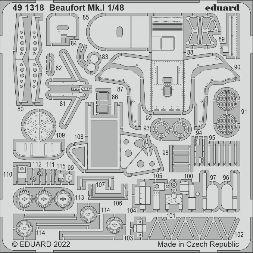 1/48 Beaufort Mk.I for ICM kit