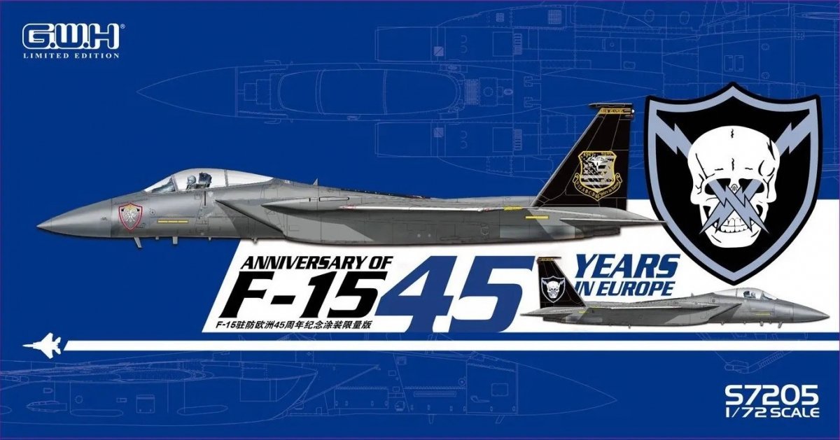 1/72 Anniversery of F-15C Eagle Limited Edition - 