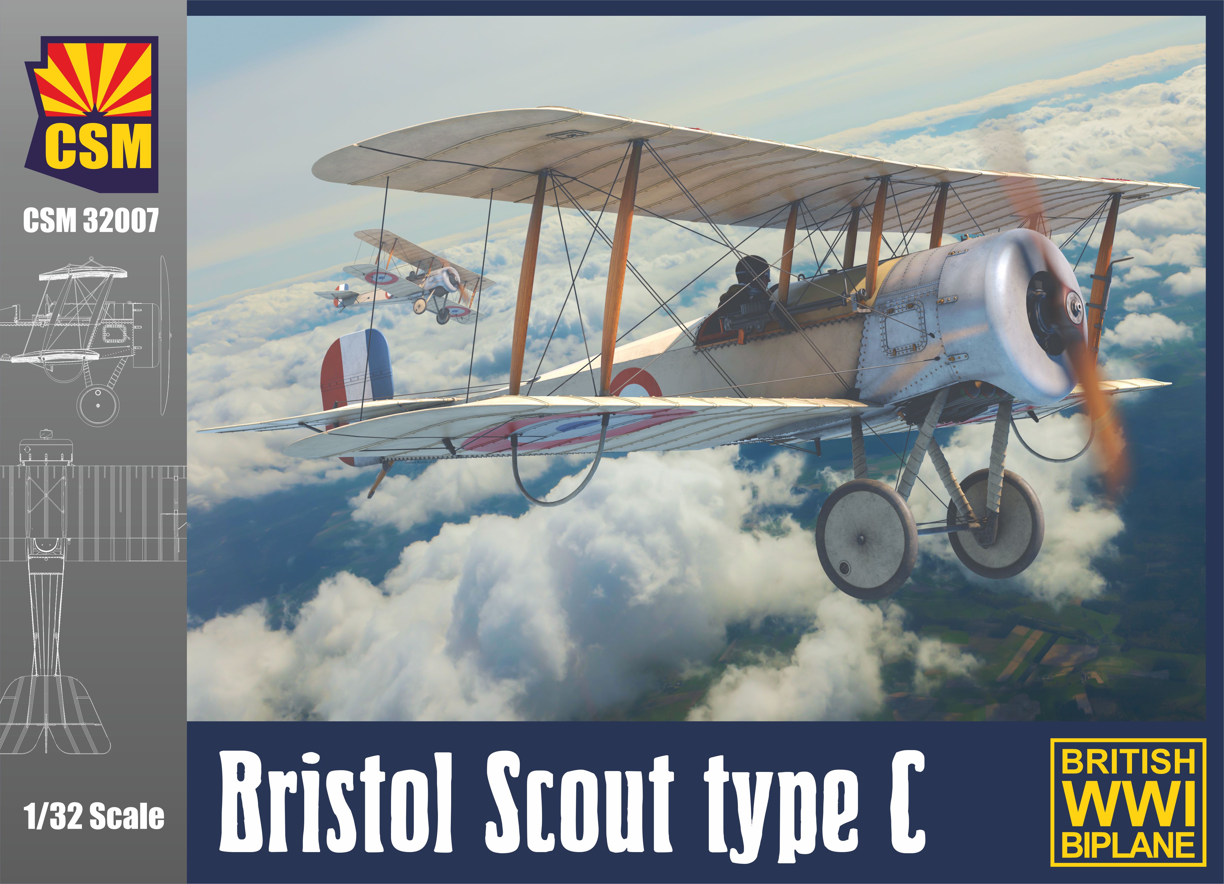 1/32 Bristol Scout type C