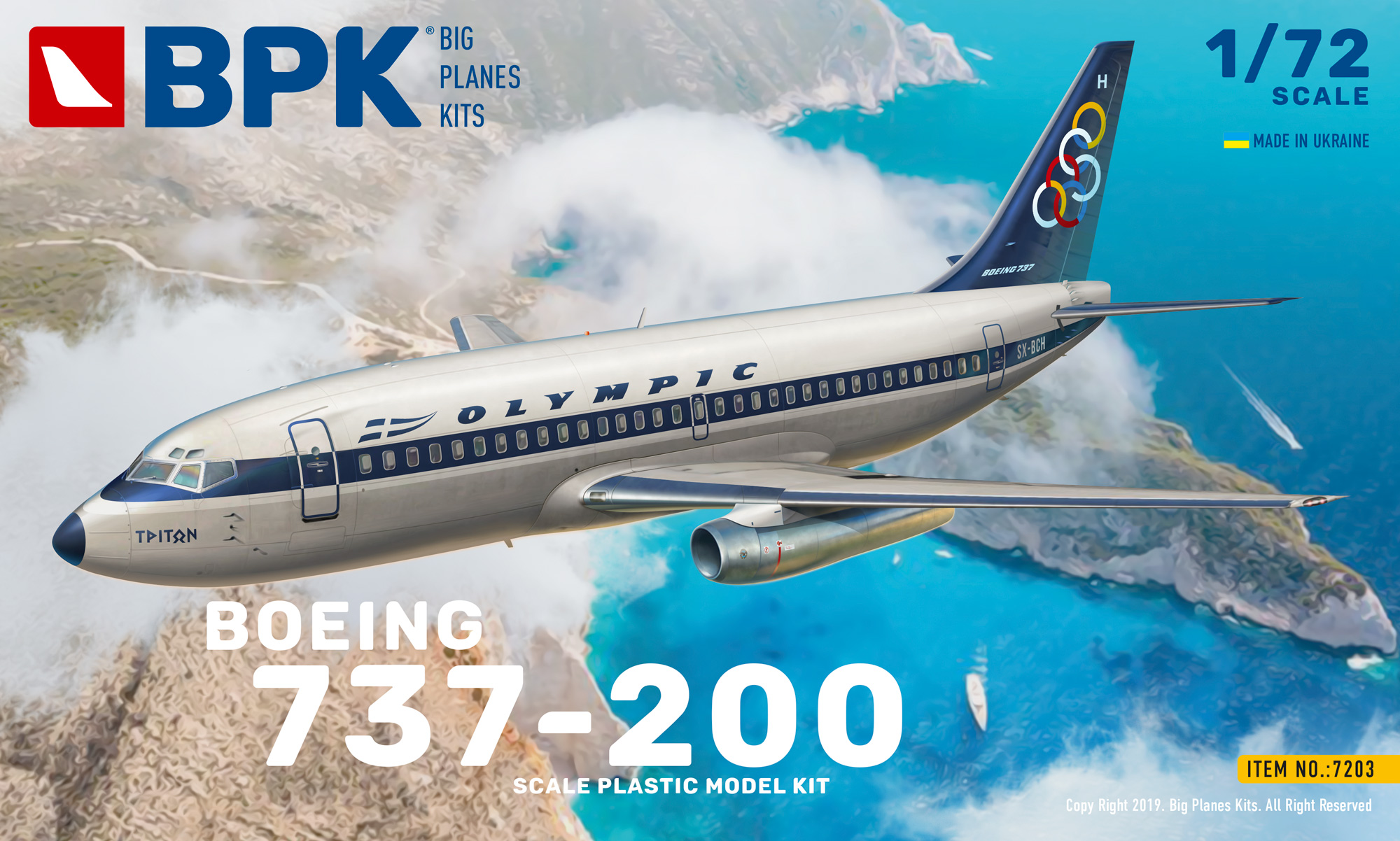 737-200 Olympic (1/72)