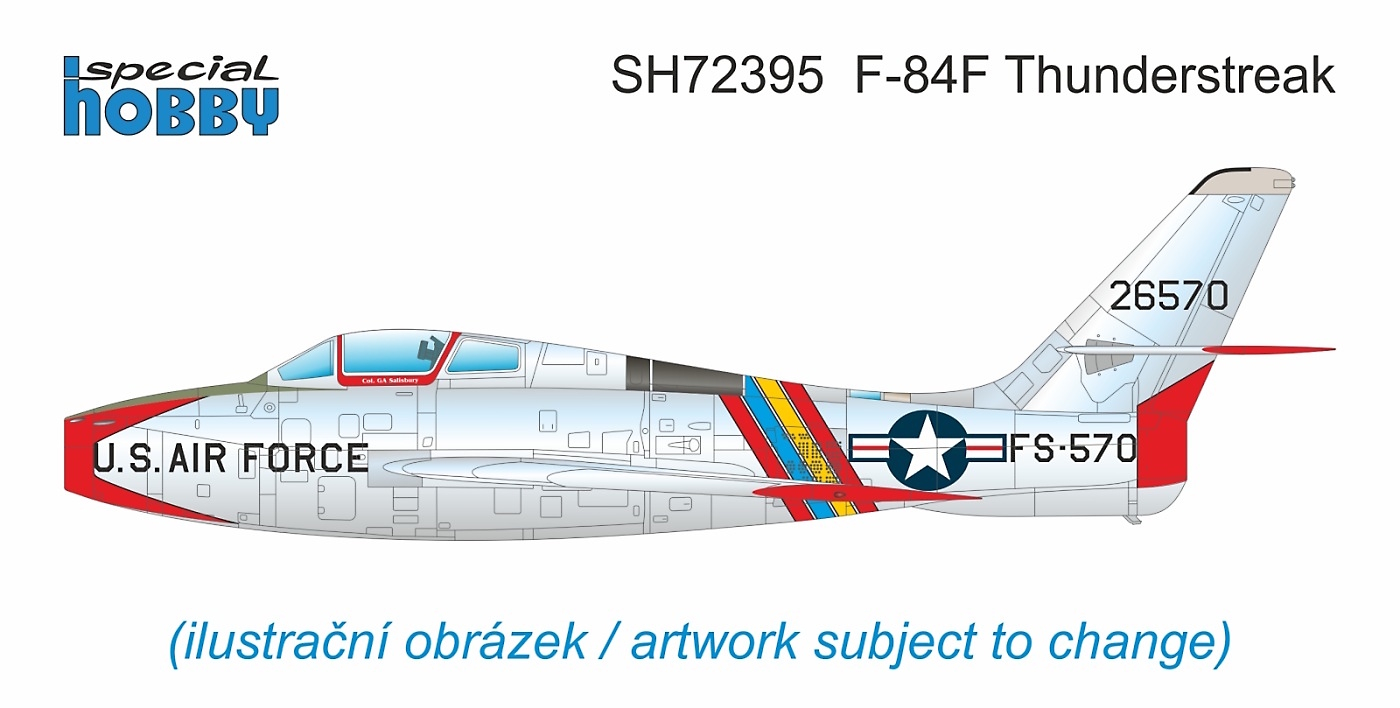F-84F Thunderstreak ‘US Swept-wing Thunder’ 1/72