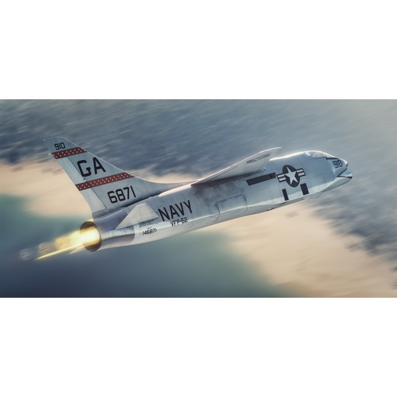 1/72 F8U-1P/RF-8A Photo-Recon Crusader over Cuba - Sword models