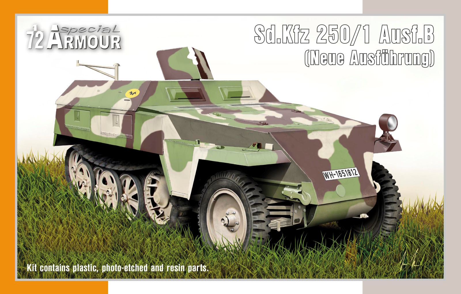 1/72 Sd.Kfz 250/1 Ausf.B (Neue Ausführung) 