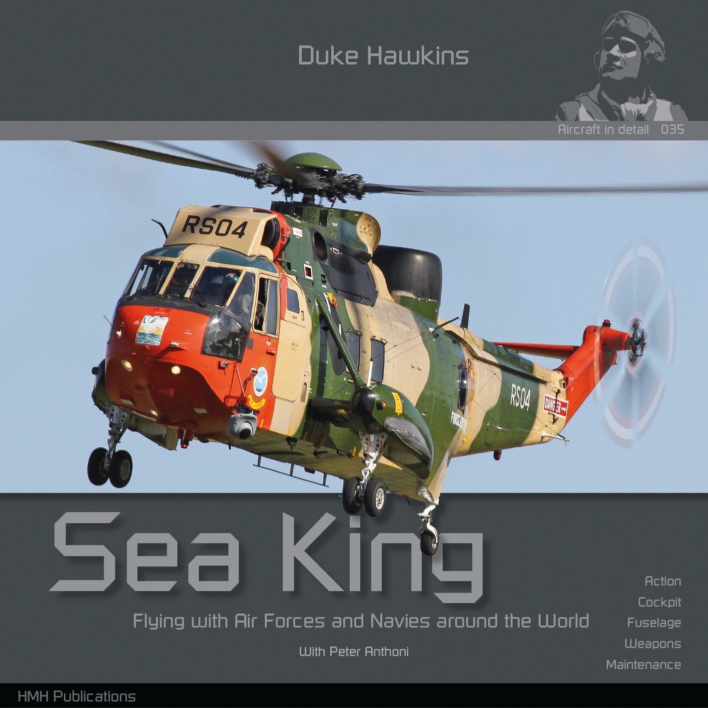 Duke Hawkins: Sea King - 180 page book with over 400 photos, EN