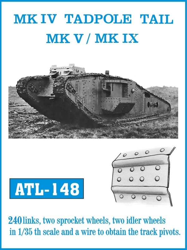 1/35 ATL-148 MK IV TADPOLE TAIL MKV / MK IX - Friul Model