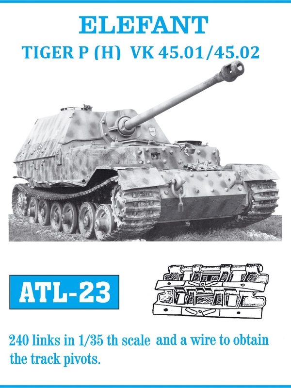 1/35 ATL-023 ELEFANT / TIGER P (H) VK 45.01 / 45.02 - Friul Model