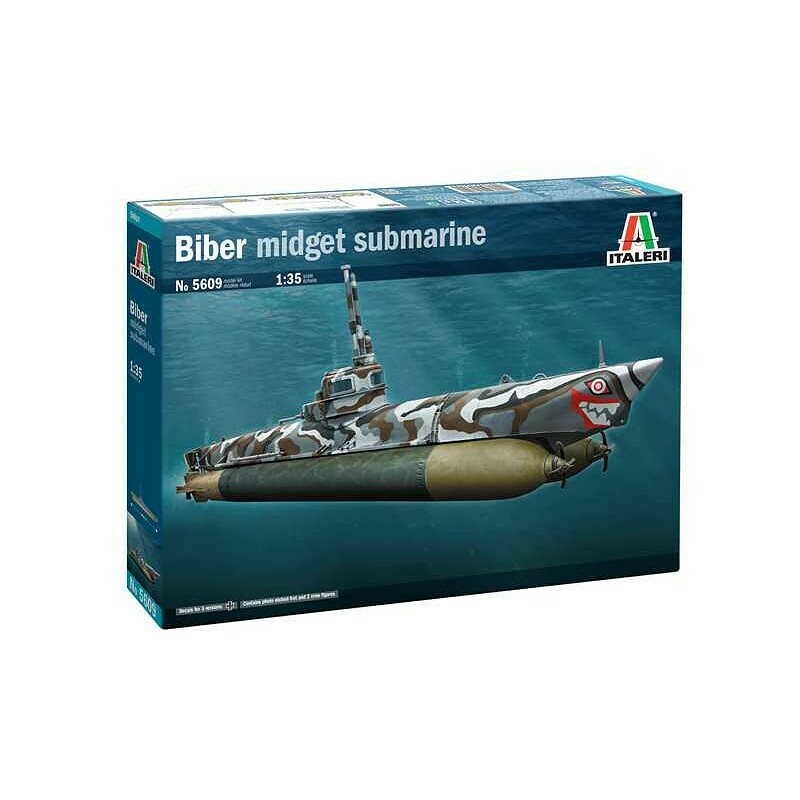 Model Kit ponorka 5609 - U-BOOT BIBER (1:35)