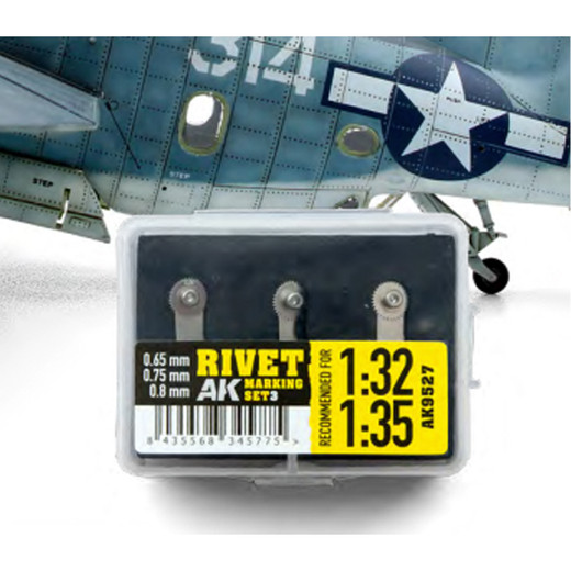 RIVET MARKING SET 1 for 1/32, 1/35  scale