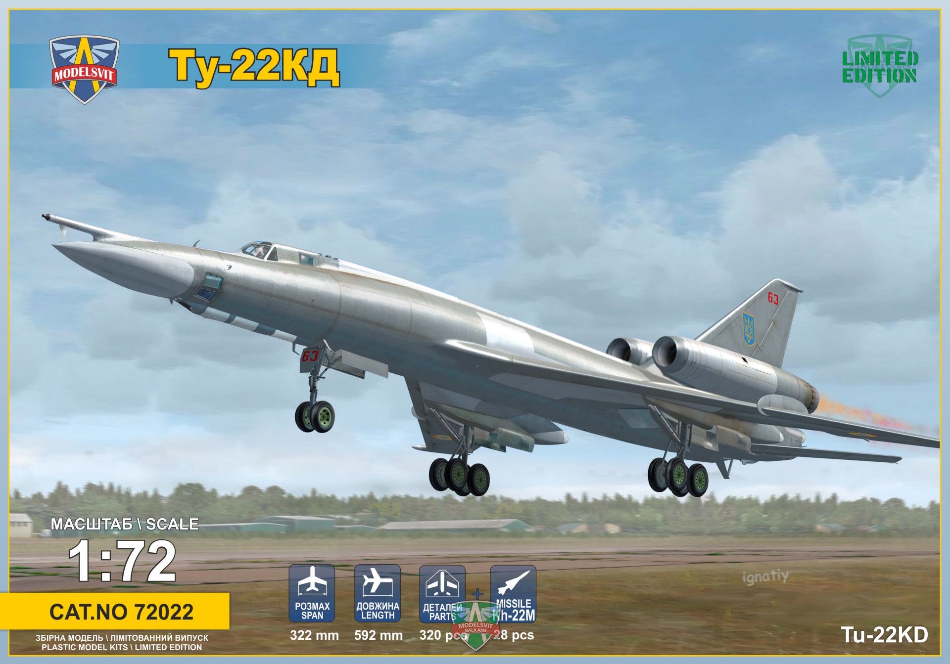 1/72 Tupolev Tu-22KD 
