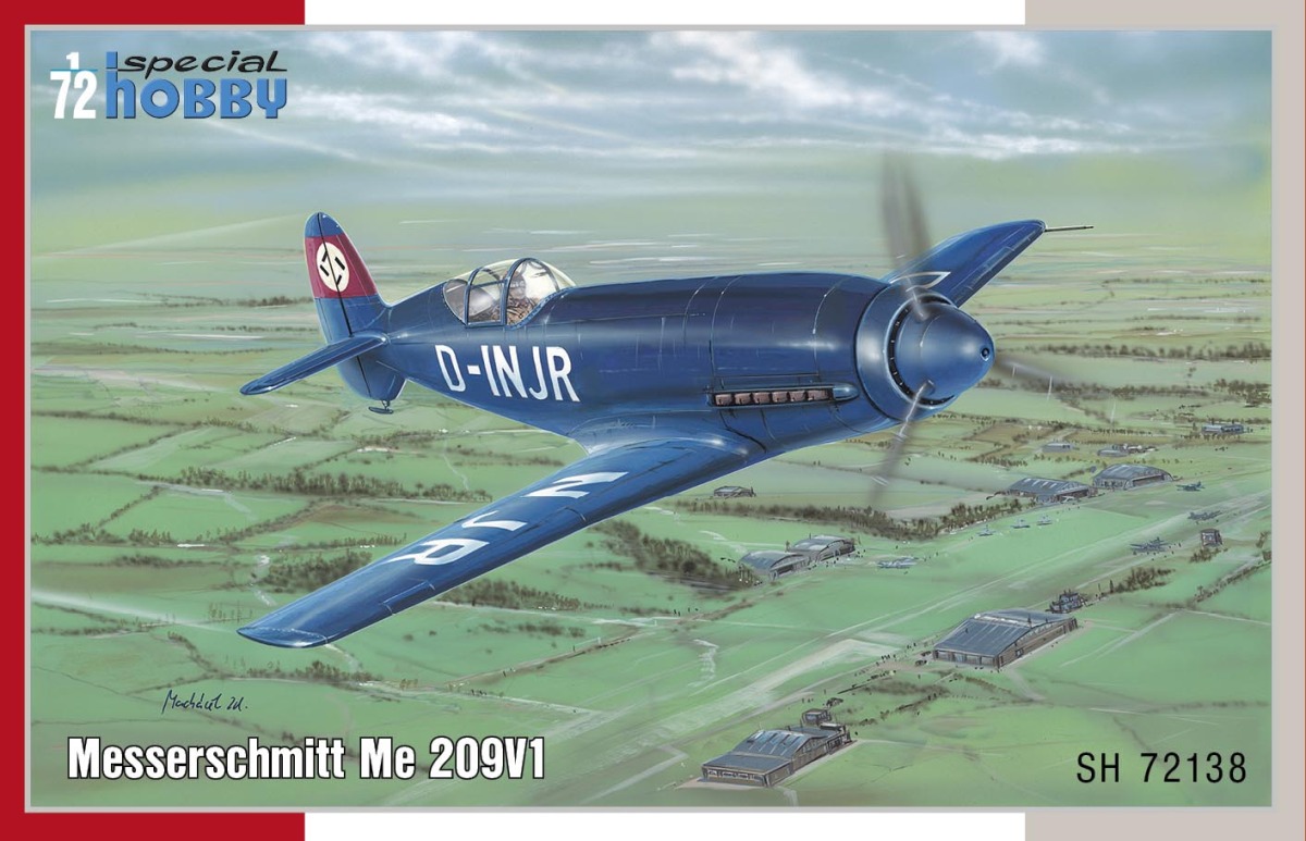1/72 Messerschmitt Me 209V-1