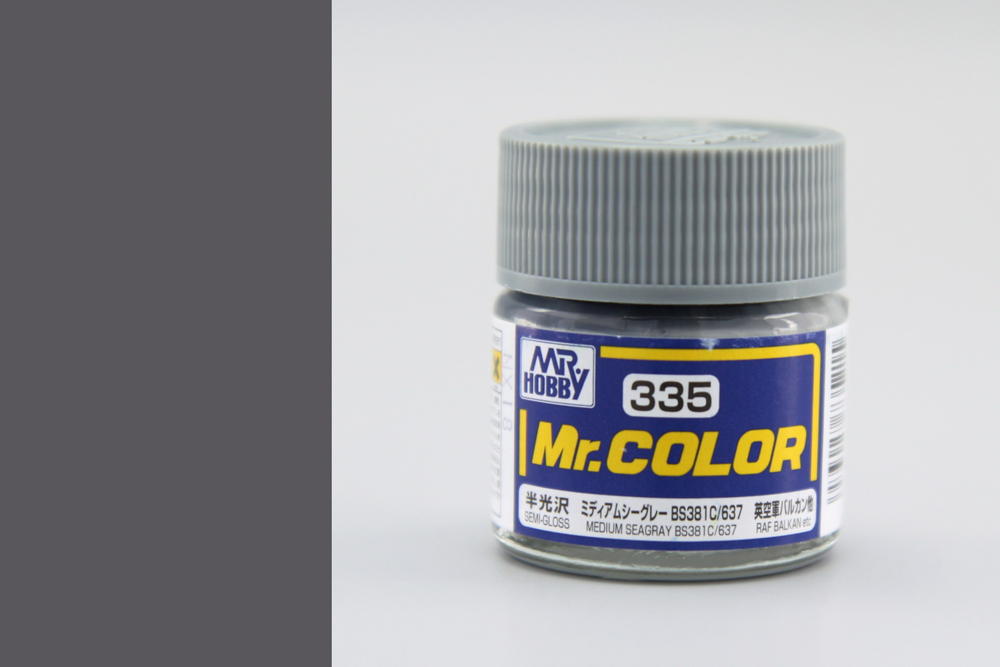 Mr. Color - Medium Seagray BS381C/637 - Střední mořská šedá (10ml)
