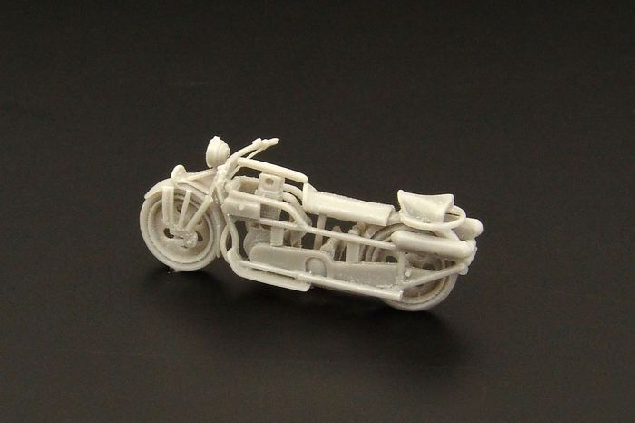 1/87 Cechie - Bohmerland y1927 resin kit of czech big motorcycle
