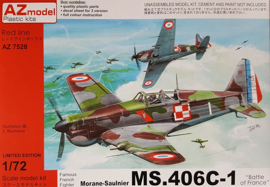 1/72 MS-406 France