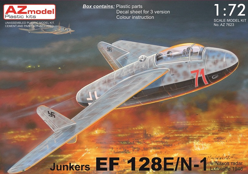 1/72 Junkers EF-128E/N-1 with Naxos radar