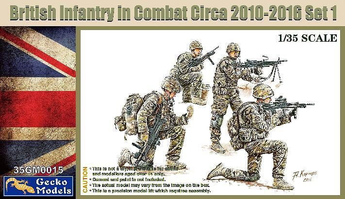 1/35 British Infantry In Combat Circa 2010-2016 Set 1