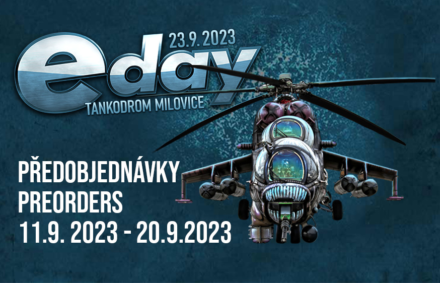 Předobjednávky E-Day 2023 Milovice (CZ)