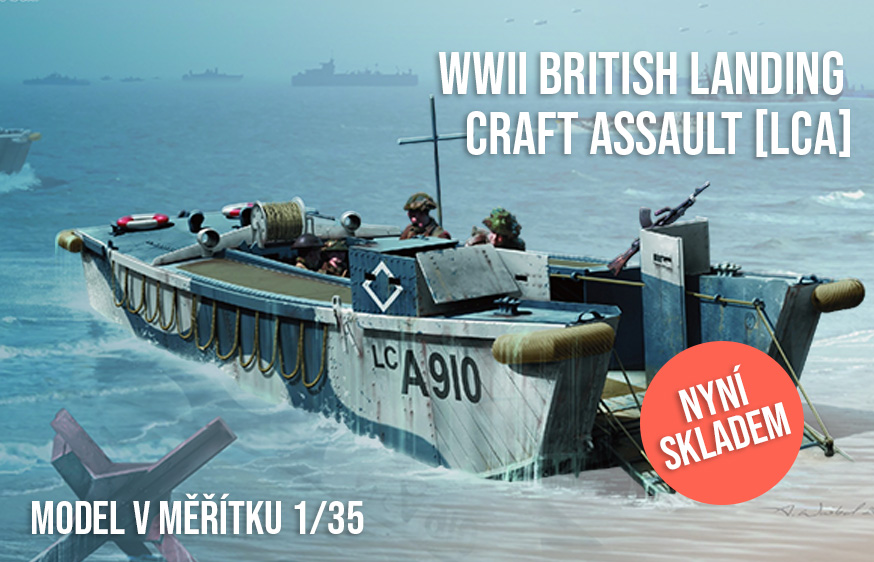 1/35 WWII British Landing Craft Assault [LCA] - Gecko CZ